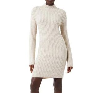 French Connection Women's Katrin Cable Long Sleeve Dress